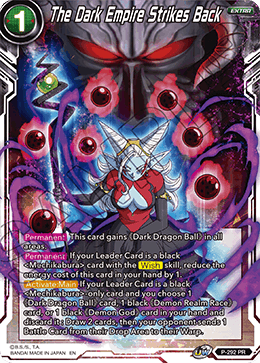 The Dark Empire Strikes Back (P-292) [Promotion Cards] | Odin's Place