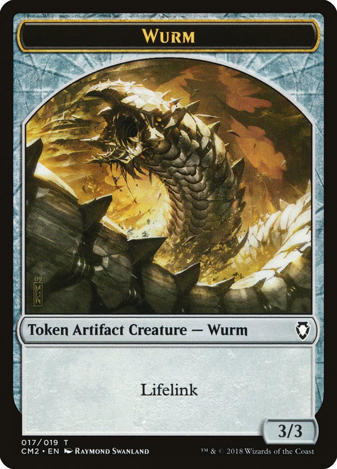 Wurm Token (017/019) [Commander Anthology Volume II Tokens] | Odin's Place
