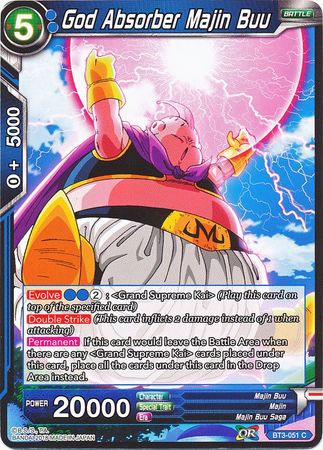 God Absorber Majin Buu (BT3-051) [Cross Worlds] | Odin's Place
