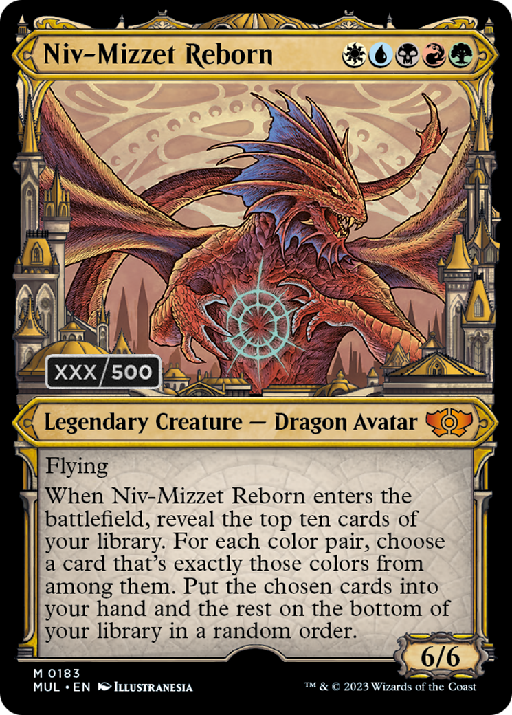 Niv-Mizzet Reborn (Serialized) [Multiverse Legends] | Odin's Place