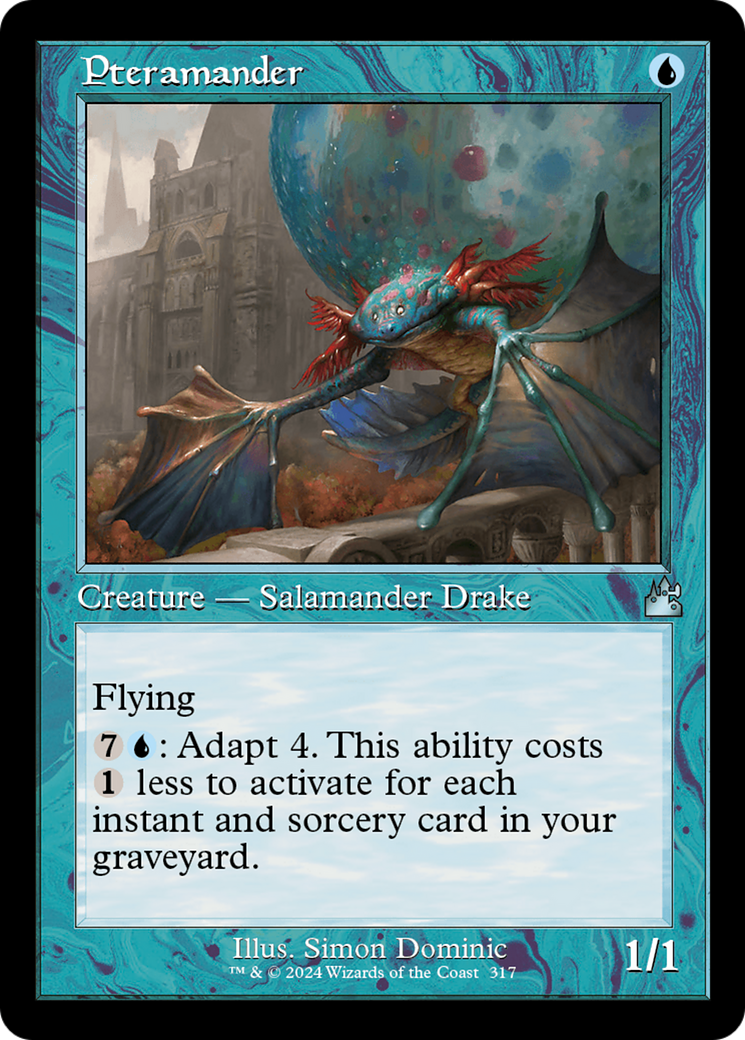 Pteramander (Retro Frame) [Ravnica Remastered] | Odin's Place