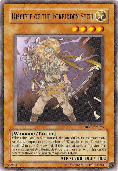 Disciple of the Forbidden Spell [DR04-EN136] Common | Odin's Place