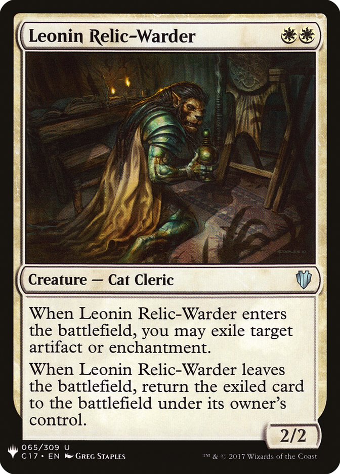 Leonin Relic-Warder [Mystery Booster] | Odin's Place