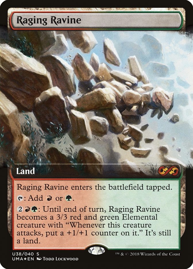 Raging Ravine (Topper) [Ultimate Masters Box Topper] | Odin's Place
