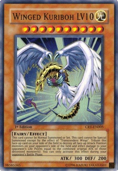 Winged Kuriboh LV10 [CRV-EN005] Ultra Rare | Odin's Place