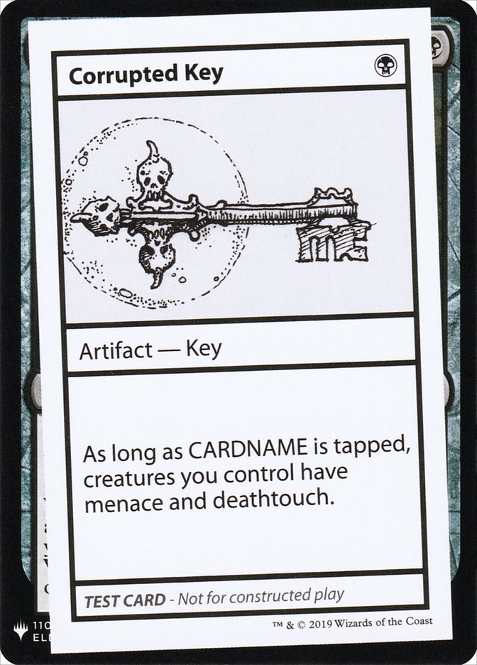 Corrupted Key [Mystery Booster Playtest Cards] | Odin's Place