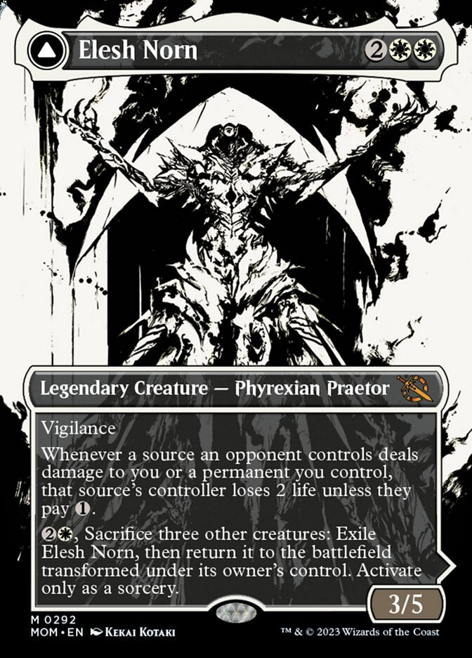 Elesh Norn // The Argent Etchings (Showcase Planar Booster Fun) [March of the Machine] | Odin's Place