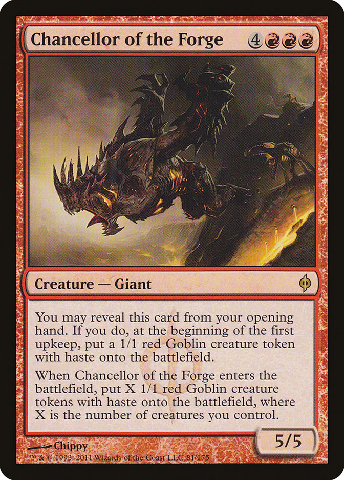 Chancellor of the Forge (81) [New Phyrexia] | Odin's Place