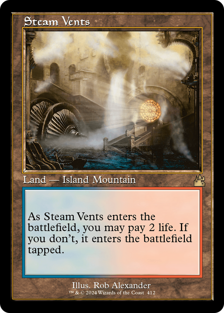 Steam Vents (Retro) [Ravnica Remastered] | Odin's Place