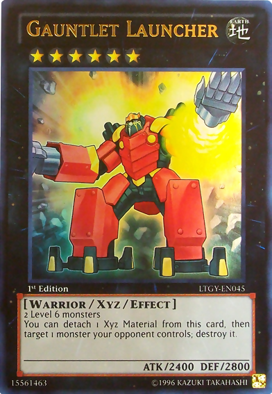 Gauntlet Launcher [LTGY-EN045] Ultra Rare | Odin's Place