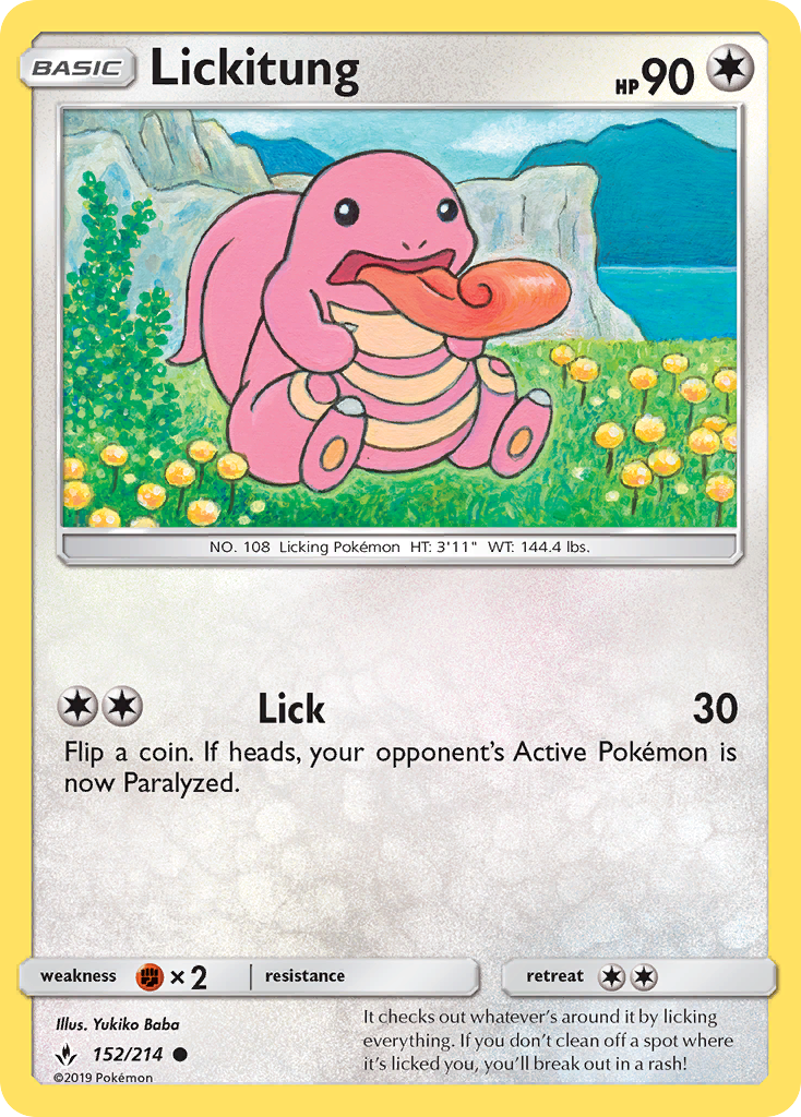 Lickitung (152/214) [Sun & Moon: Unbroken Bonds] | Odin's Place