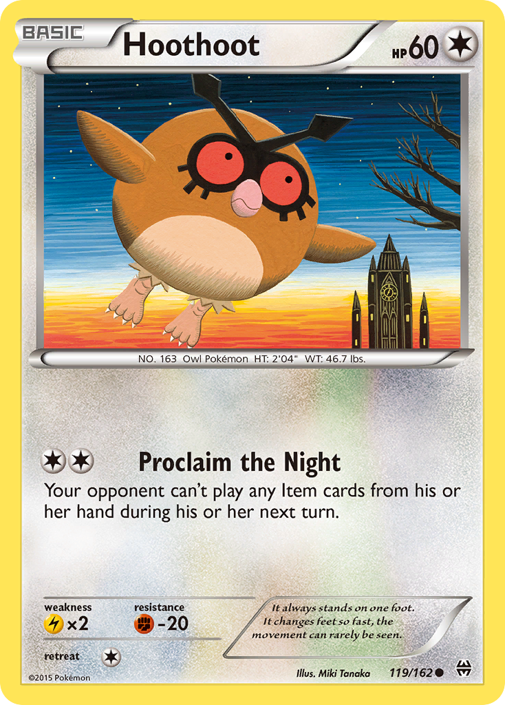 Hoothoot (119/162) [XY: BREAKthrough] | Odin's Place