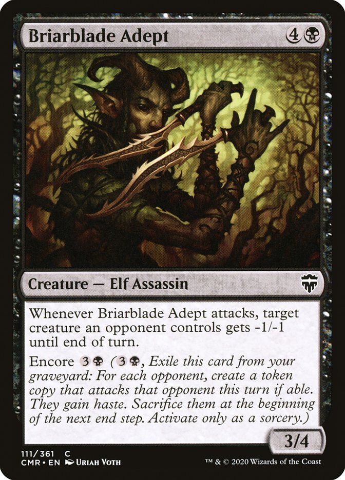 Briarblade Adept [Commander Legends] | Odin's Place