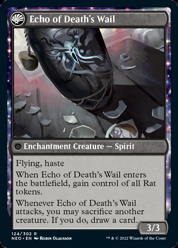 Tribute to Horobi // Echo of Death's Wail [Kamigawa: Neon Dynasty] | Odin's Place