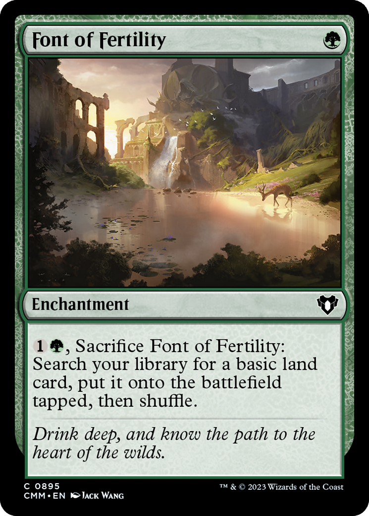 Font of Fertility [Commander Masters] | Odin's Place