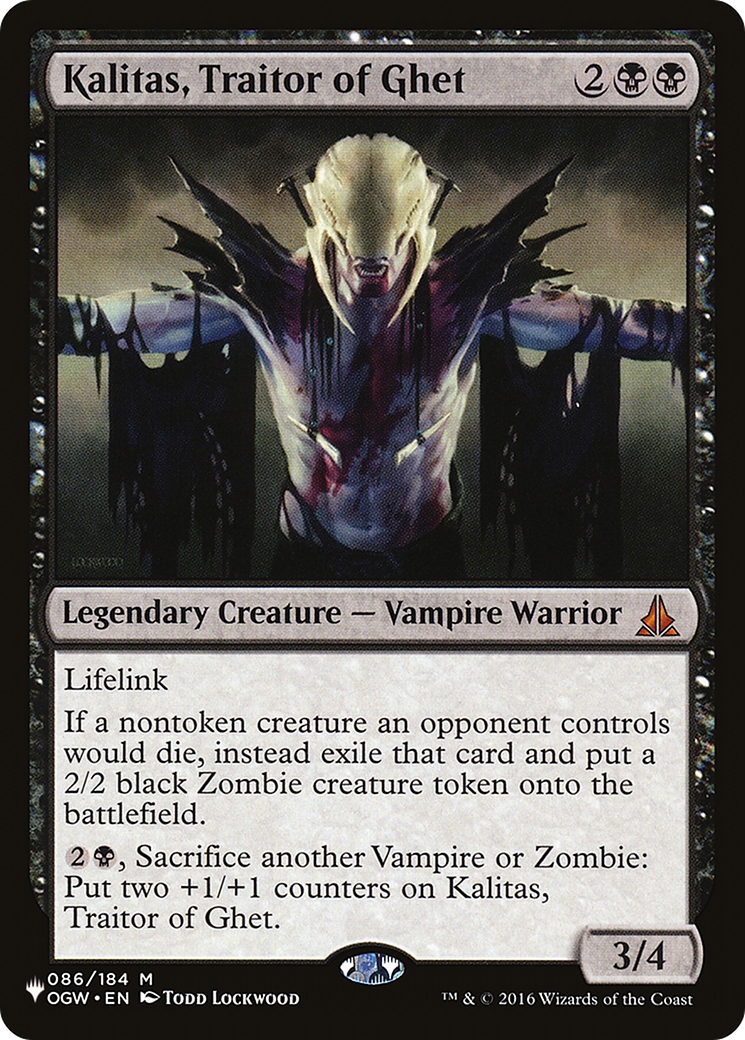Kalitas, Traitor of Ghet [The List] | Odin's Place