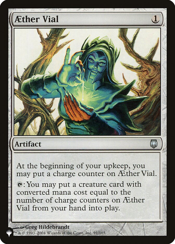 Aether Vial [The List] | Odin's Place
