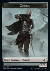 Zombie // Goat Double-Sided Token [Streets of New Capenna Commander Tokens] | Odin's Place