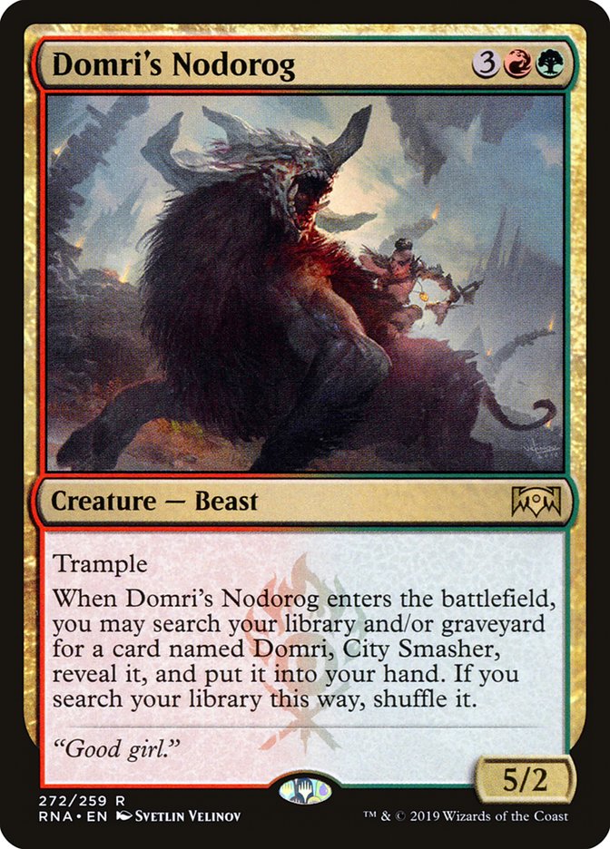 Domri's Nodorog (272) [Ravnica Allegiance] | Odin's Place