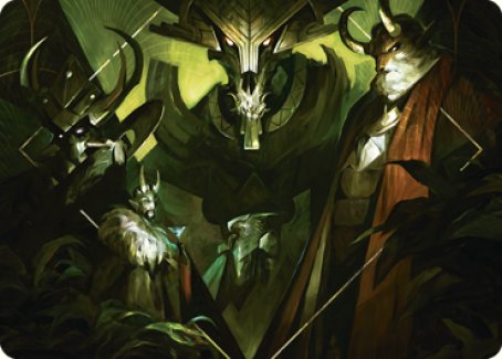 Meeting of the Five Art Card [Streets of New Capenna Art Series] | Odin's Place