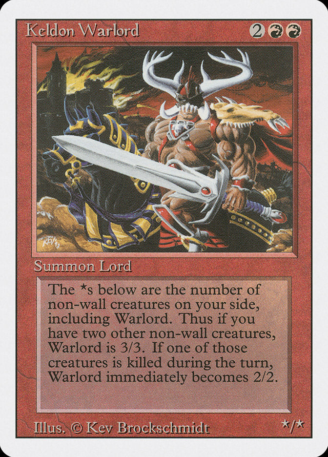 Keldon Warlord (160) [Revised Edition] | Odin's Place