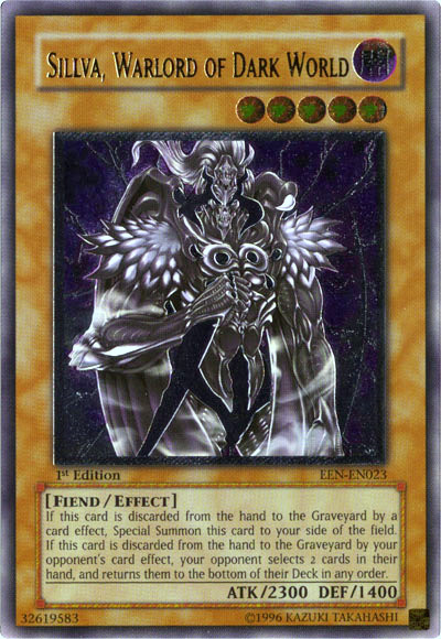 Sillva, Warlord of Dark World [EEN-EN023] Ultimate Rare | Odin's Place