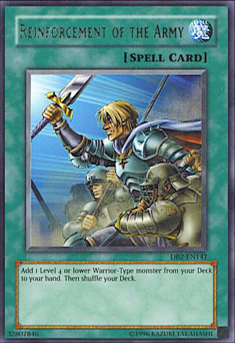 Reinforcement of the Army [DB2-EN147] Rare | Odin's Place