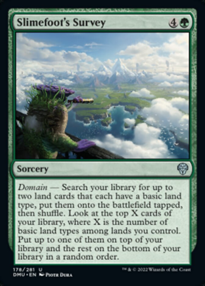 Slimefoot's Survey [Dominaria United] | Odin's Place