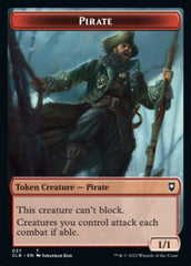 Pirate // Goblin Double-Sided Token [Commander Legends: Battle for Baldur's Gate Tokens] | Odin's Place