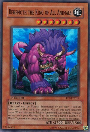 Behemoth the King of All Animals [FET-EN014] Super Rare | Odin's Place