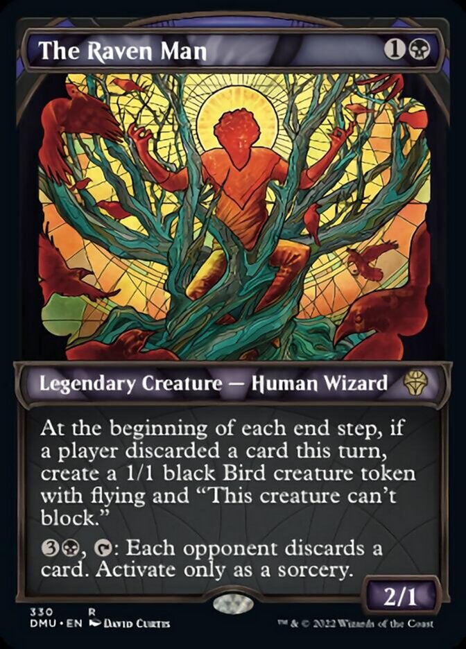 The Raven Man (Showcase Textured) [Dominaria United] | Odin's Place