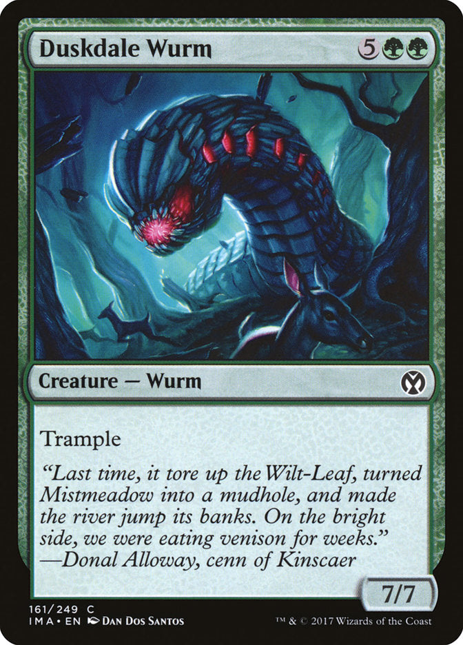Duskdale Wurm (161) [Iconic Masters] | Odin's Place