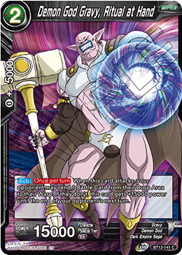 Demon God Gravy, Ritual at Hand (Common) (BT13-141) [Supreme Rivalry] | Odin's Place