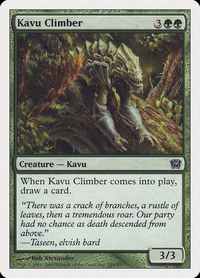 Kavu Climber (249) [Ninth Edition] | Odin's Place