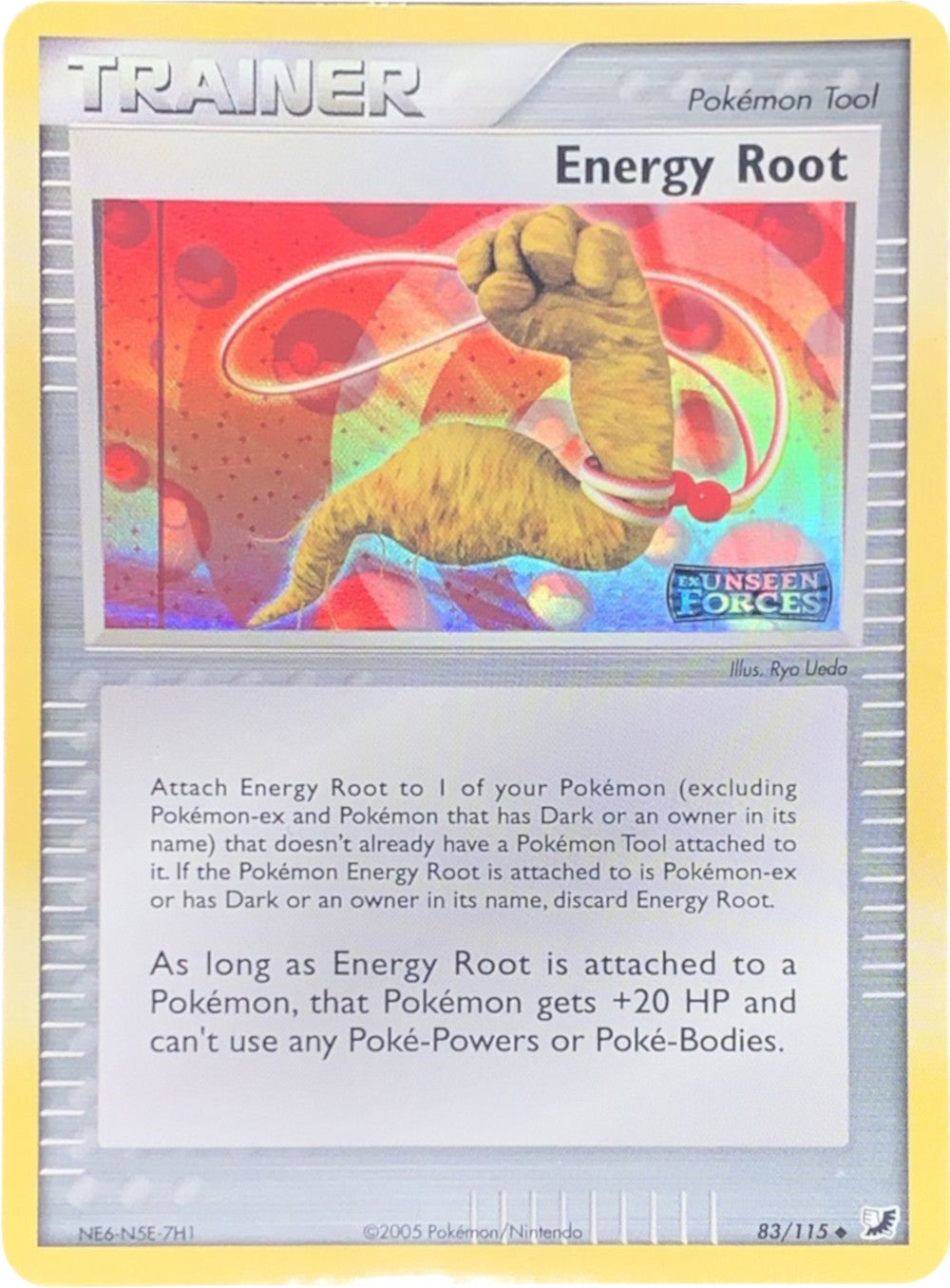 Energy Root (83/115) (Stamped) [EX: Unseen Forces] | Odin's Place