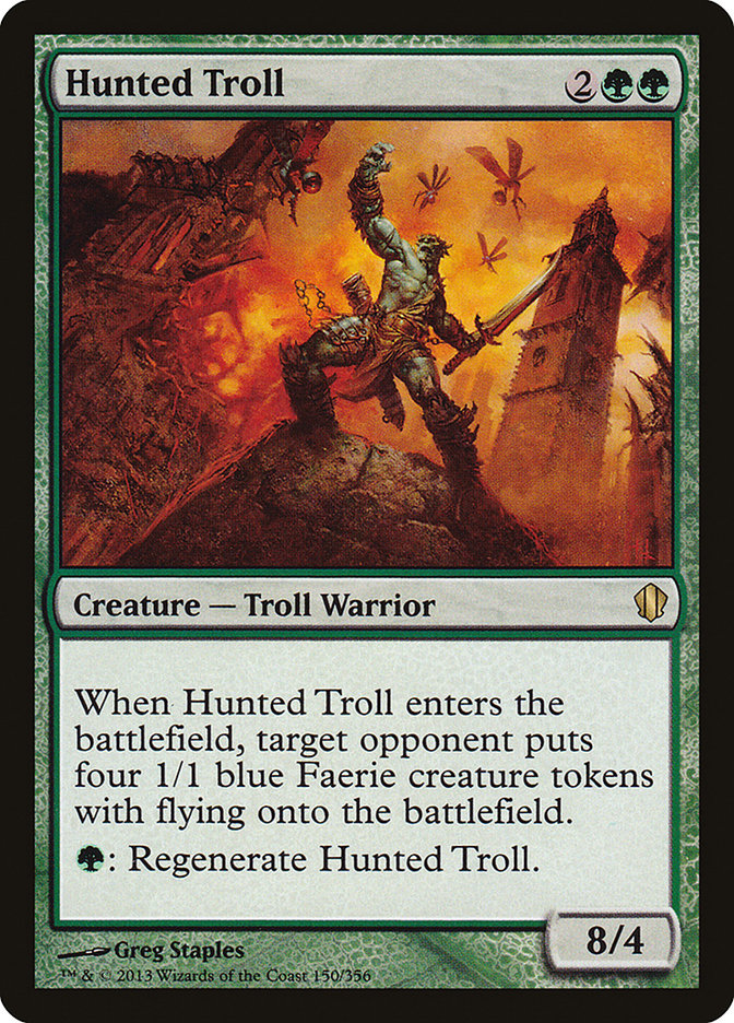 Hunted Troll (150) [Commander 2013] | Odin's Place