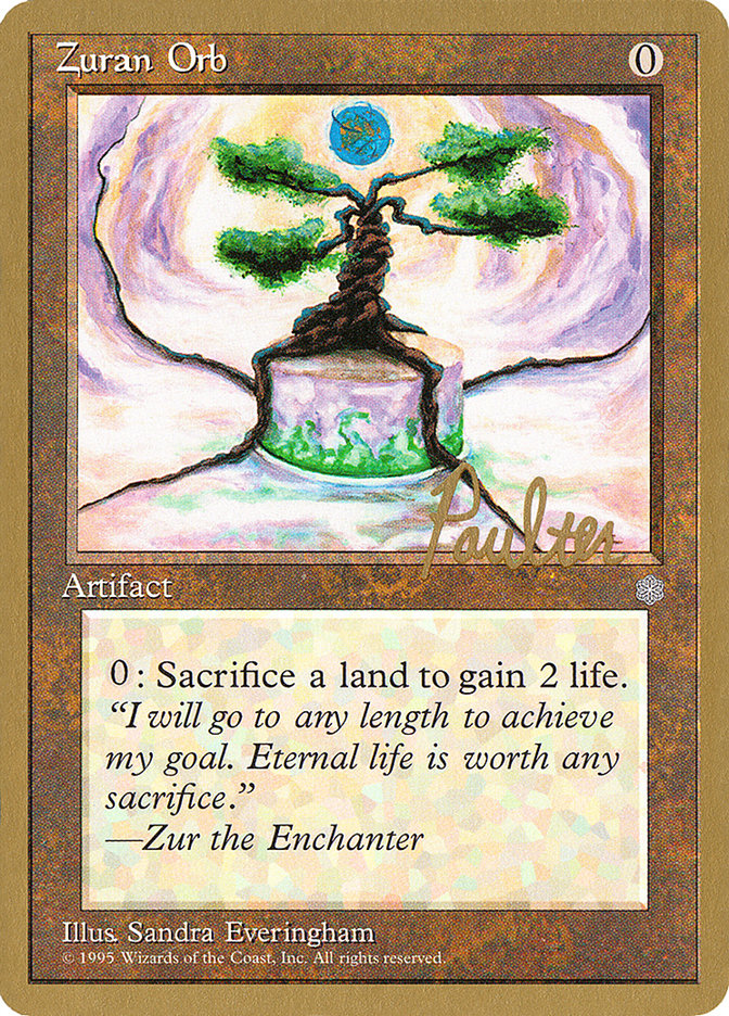 Zuran Orb (Preston Poulter) [Pro Tour Collector Set] | Odin's Place