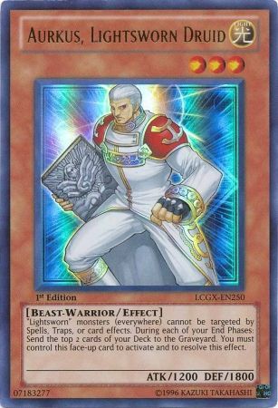 Aurkus, Lightsworn Druid [LCGX-EN250] Ultra Rare | Odin's Place