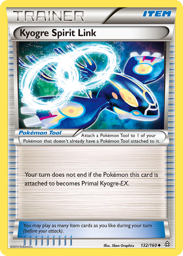 Kyogre Spirit Link (132/160) [XY: Primal Clash] | Odin's Place
