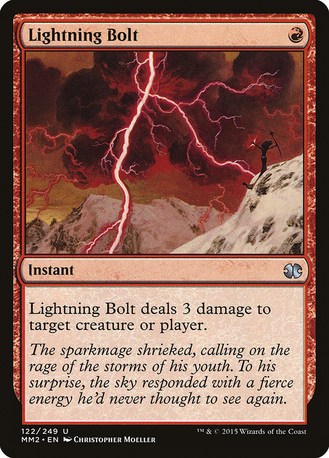 Lightning Bolt (122) [Modern Masters 2015] | Odin's Place