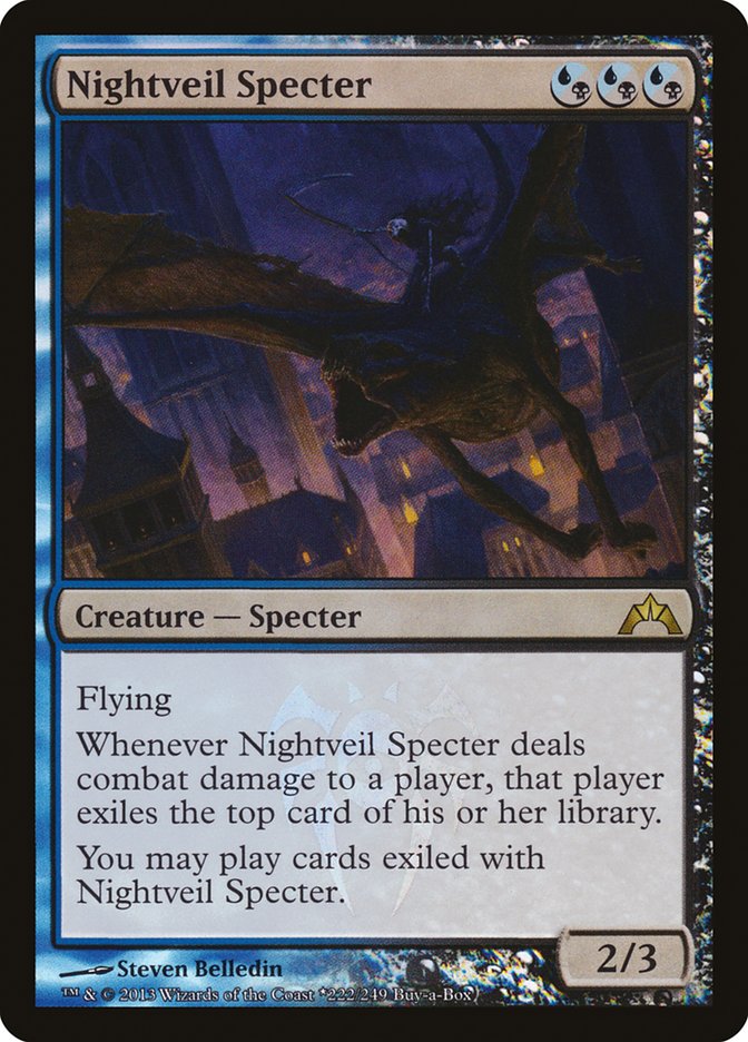 Nightveil Specter (222) (Buy-A-Box) [Gatecrash Promos] | Odin's Place