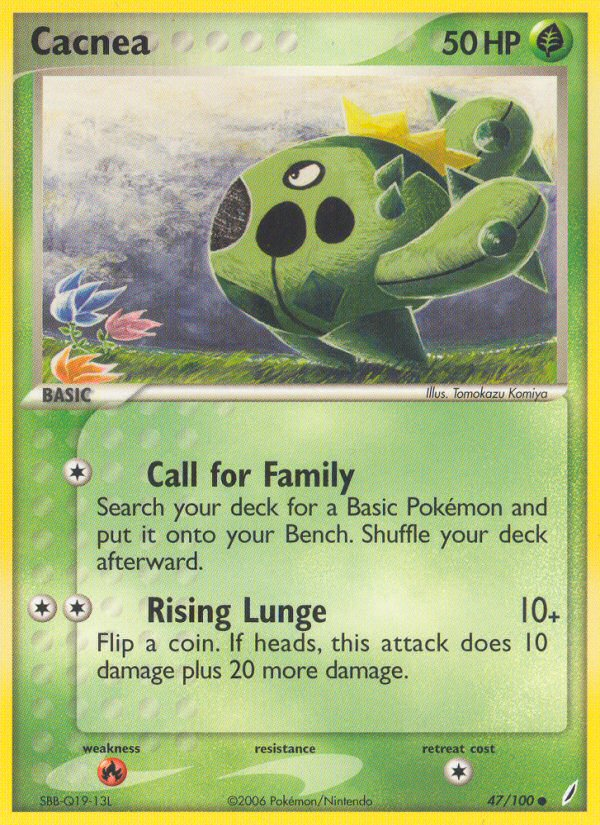 Cacnea (47/100) [EX: Crystal Guardians] | Odin's Place