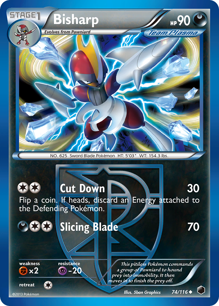 Bisharp (74/116) [Black & White: Plasma Freeze] | Odin's Place