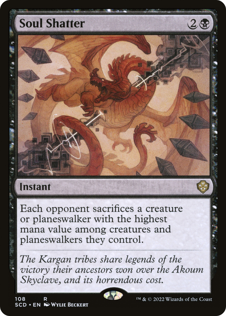 Soul Shatter [Starter Commander Decks] | Odin's Place
