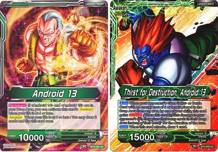 Android 13 // Thirst for Destruction, Android 13 (BT3-056) [Cross Worlds] | Odin's Place