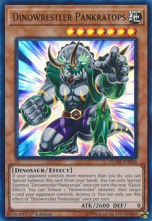 Dinowrestler Pankratops [DUDE-EN036] Ultra Rare | Odin's Place