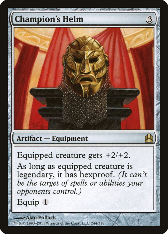 Champion's Helm (244) [Commander 2011] | Odin's Place