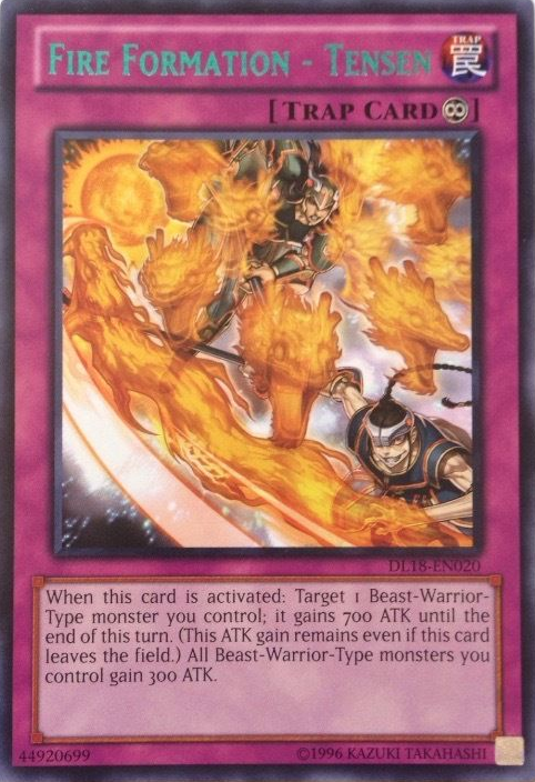 Fire Formation - Tensen (Green) [DL18-EN020] Rare | Odin's Place