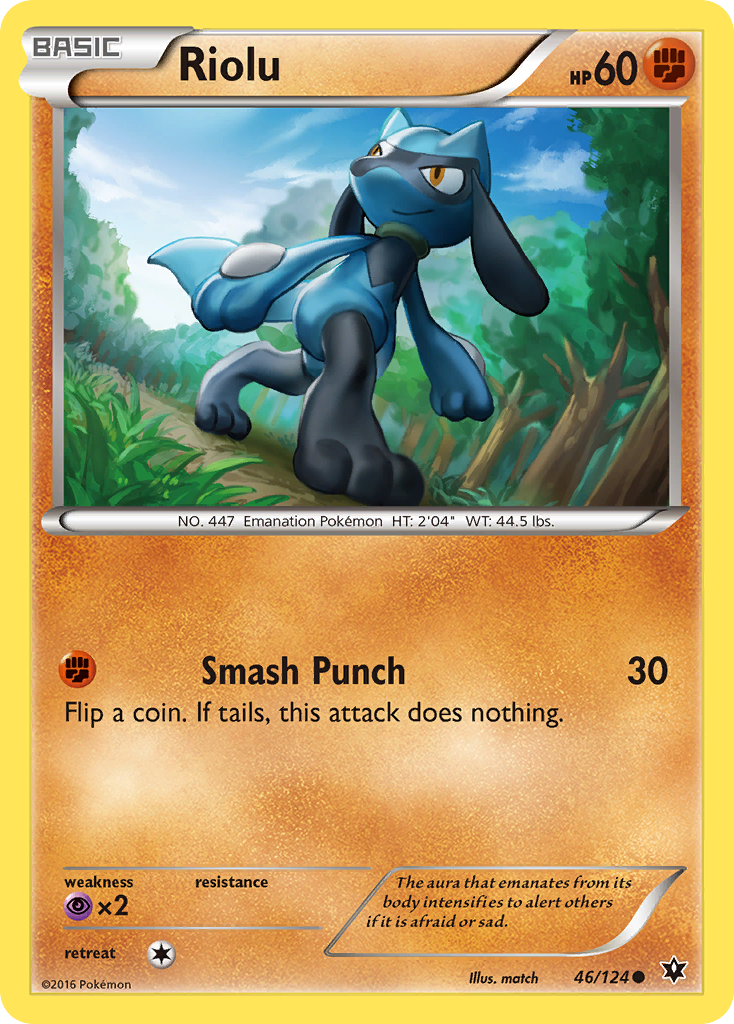 Riolu (46/124) [XY: Fates Collide] | Odin's Place