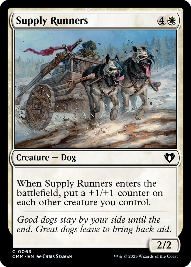 Supply Runners [Commander Masters] | Odin's Place